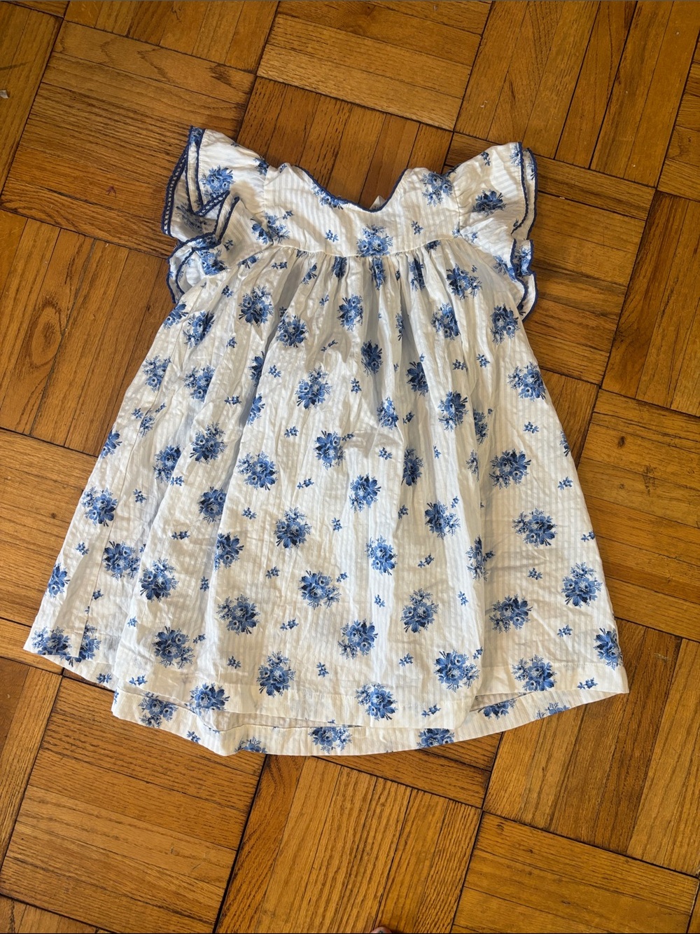 Laura Ashley H&M COTTON SEERSUCKER DRESS